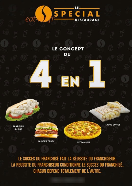 Le Special — carte page 1