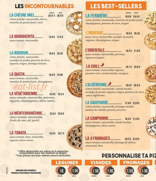 Le Special — carte page 6