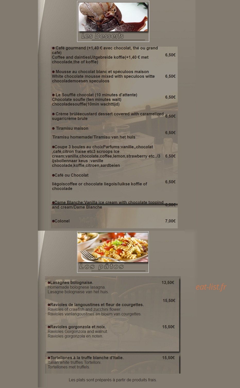 Le Square d'Aramis — carte page 8