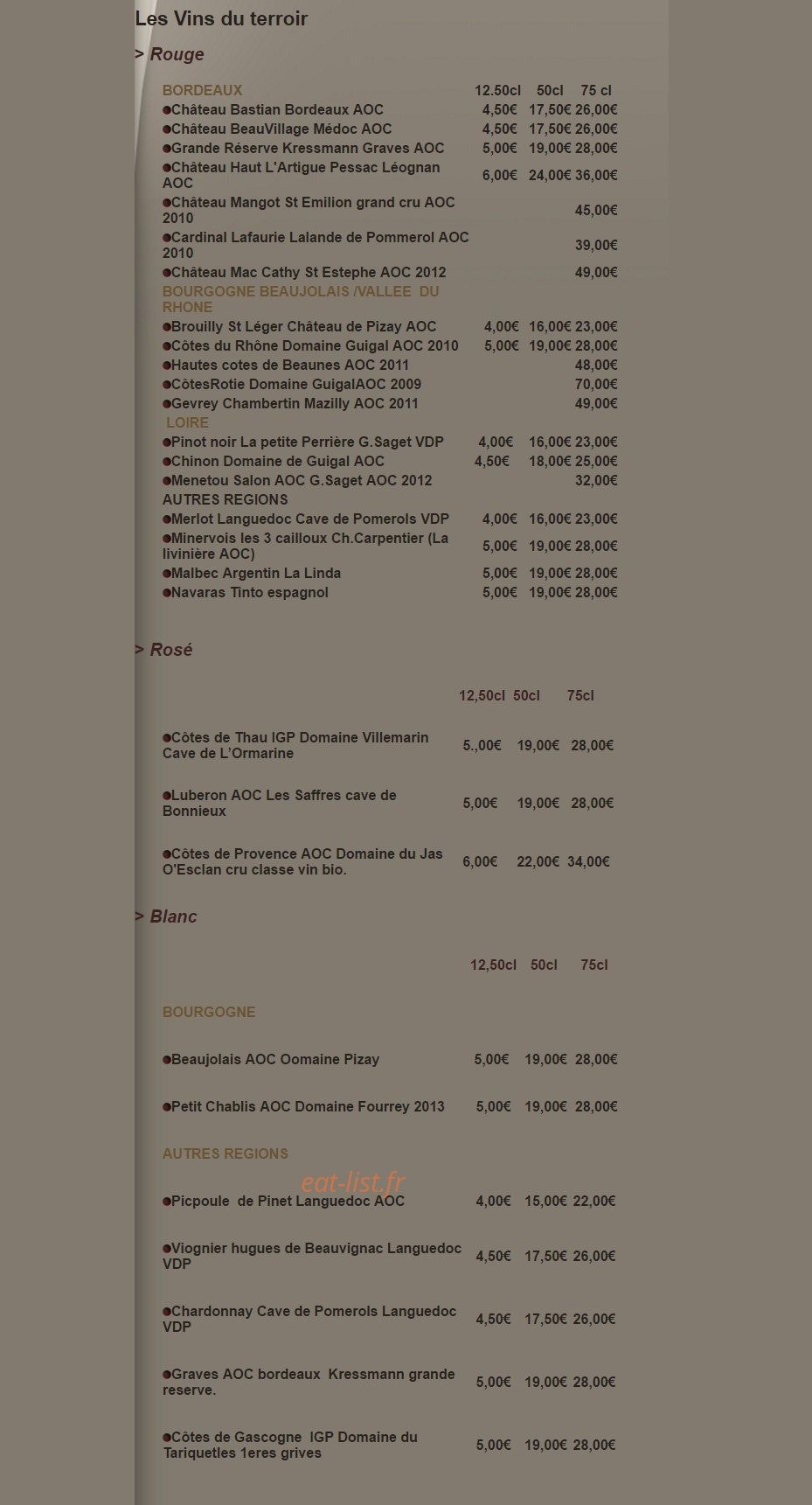Le Square d'Aramis — carte page 9
