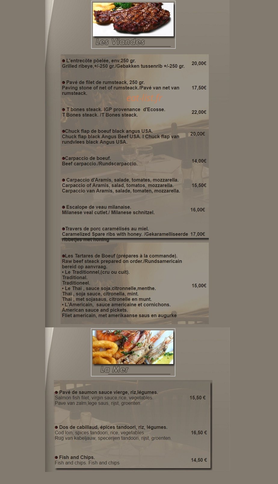 Le Square d'Aramis — carte page 7