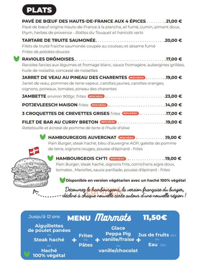 Les Bistronautes — carte page 2