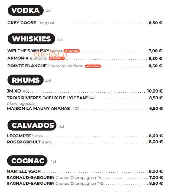 Les Bistronautes — carte page 6