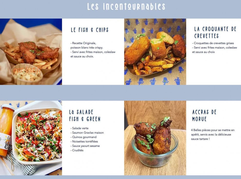 Les Fishtons — carte page 2