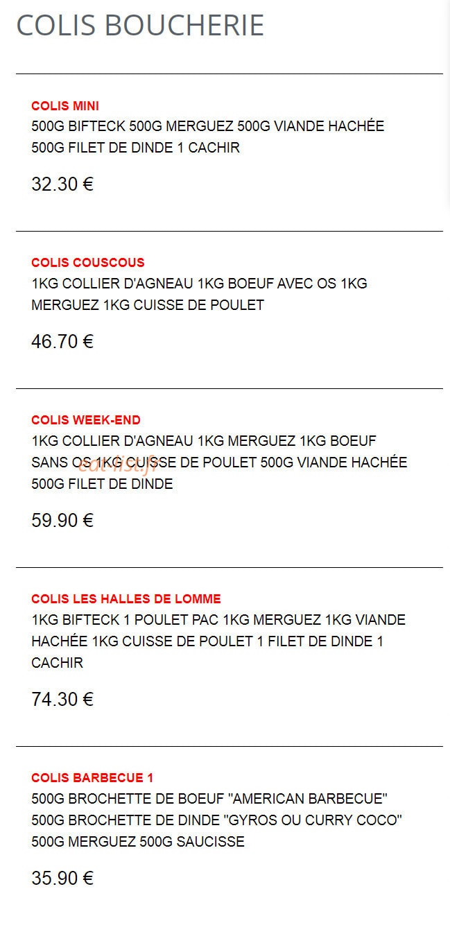 Les Halles de Lomme — carte page 16