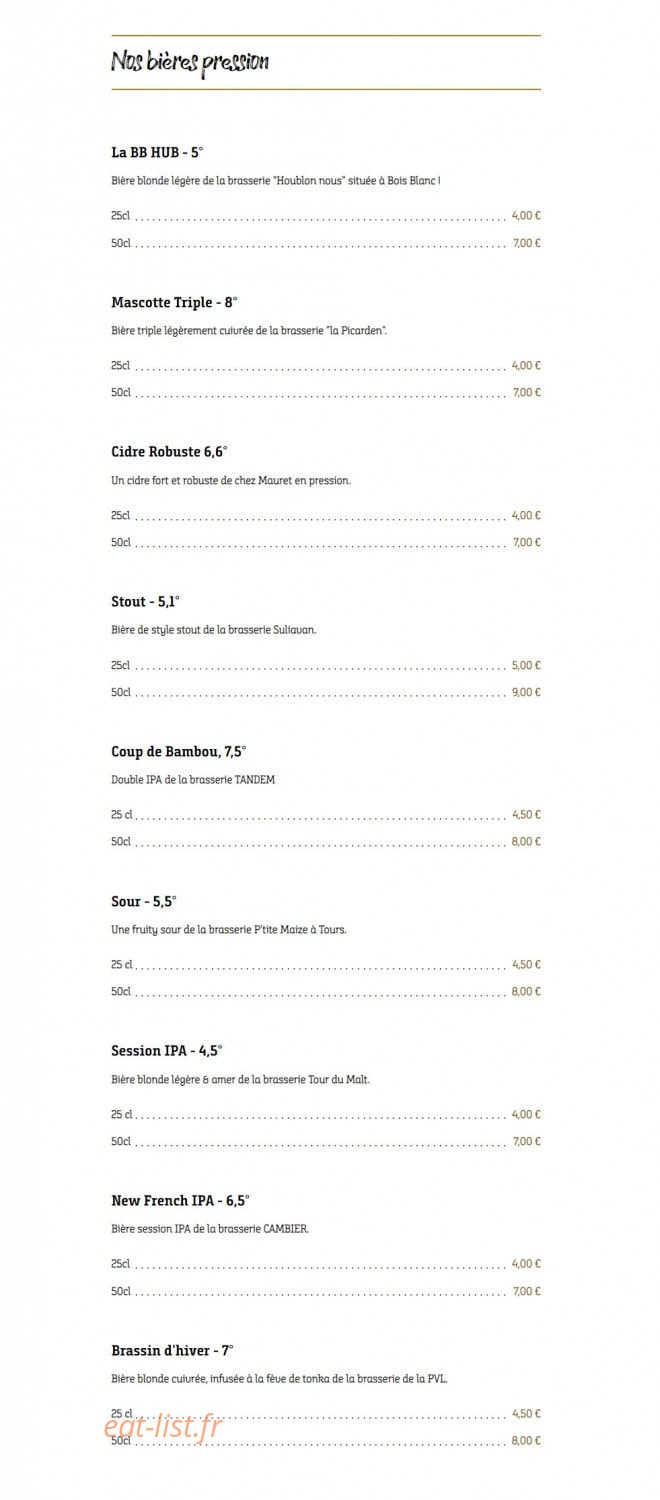 Les Sales Mômes — carte page 3