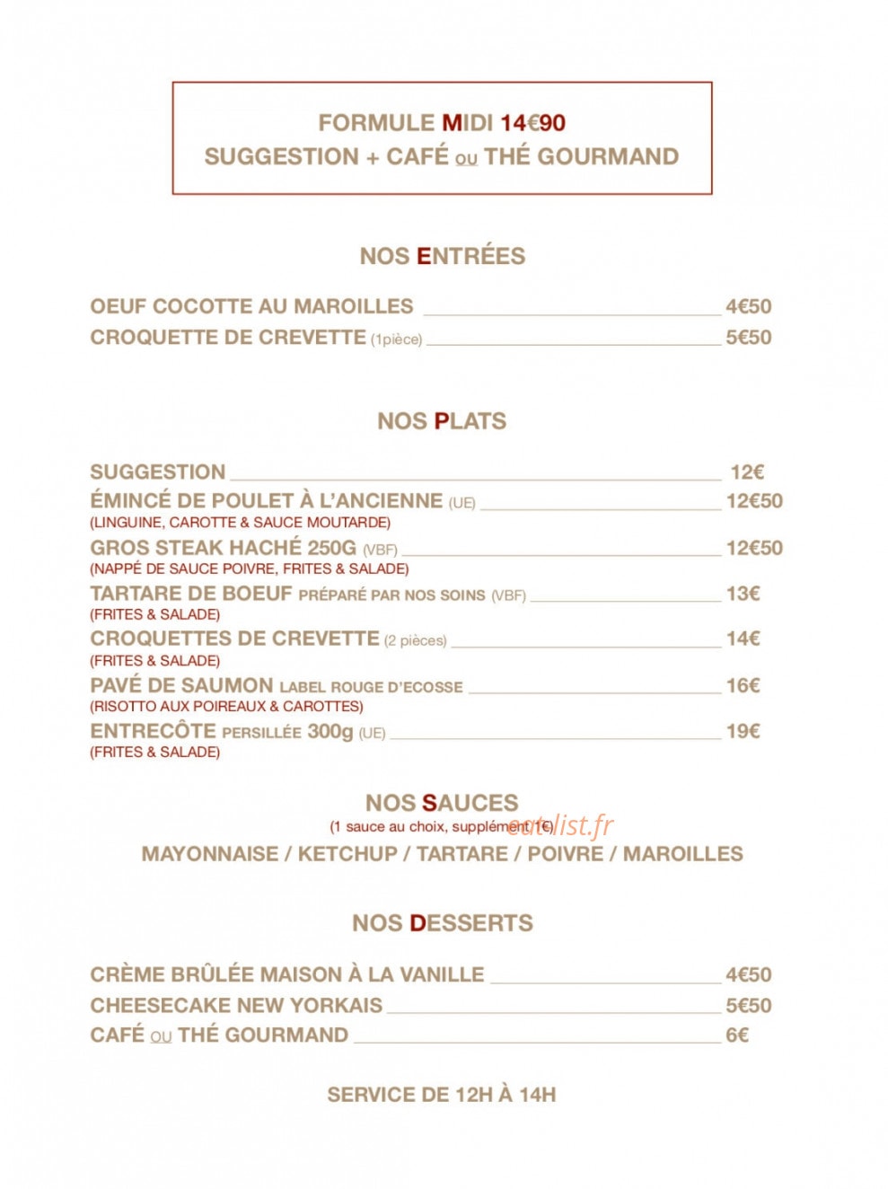 Les trois singes — carte page 1