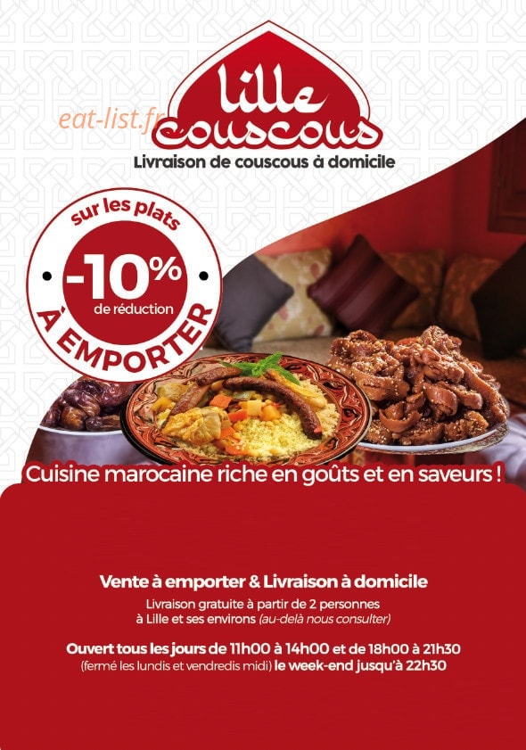 Lille Couscous — carte page 1