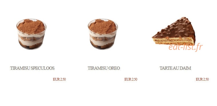 Lille Ô Burger — carte page 6