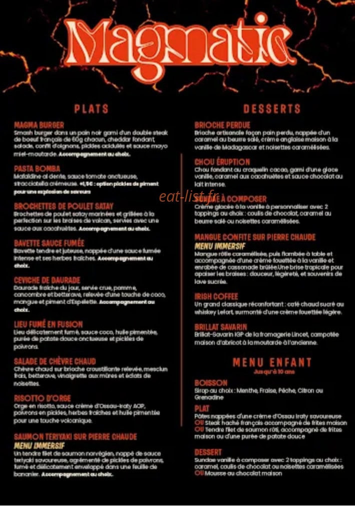 Magmatic — carte page 1