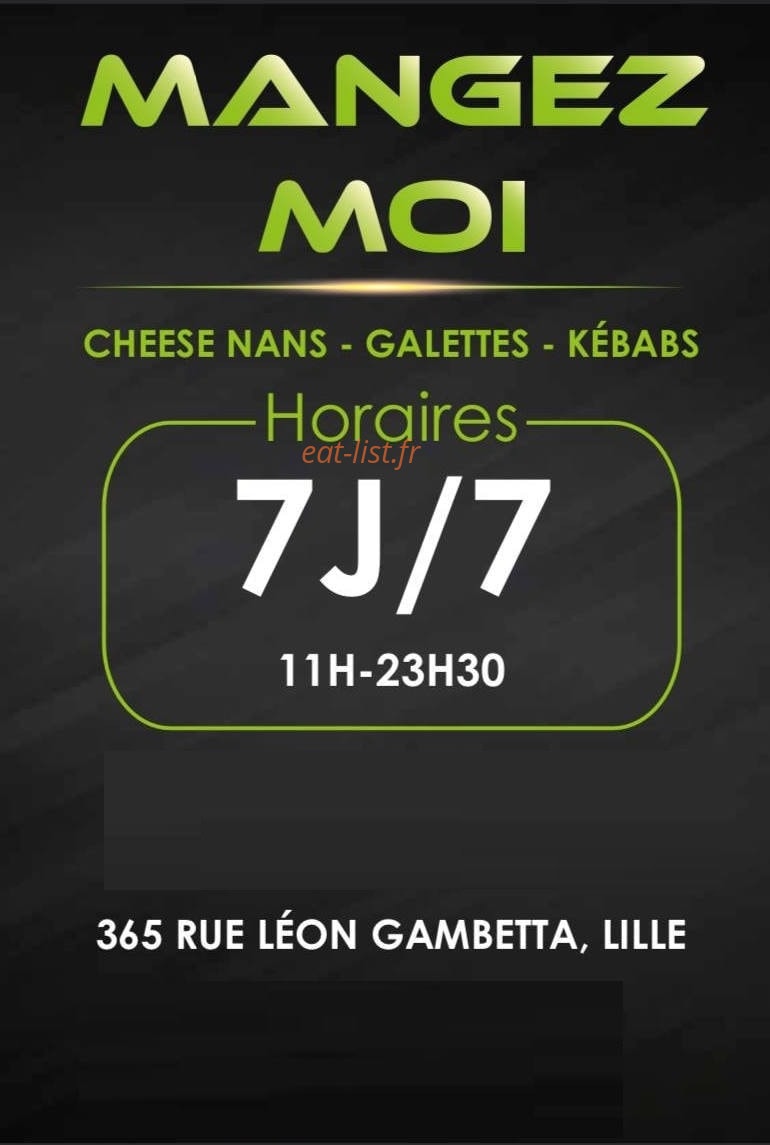 Mangez Moi — carte page 1