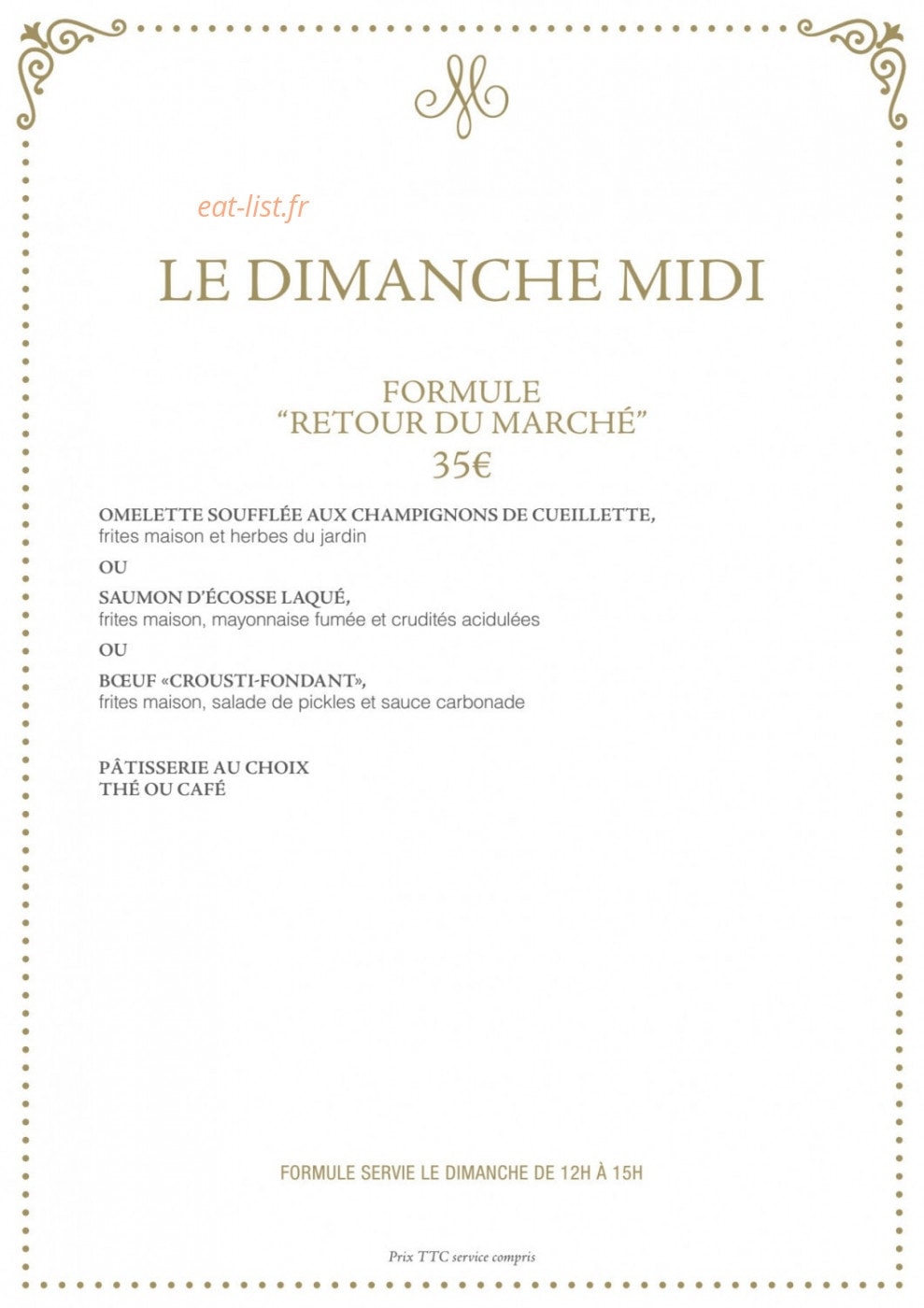 Meert — carte page 4