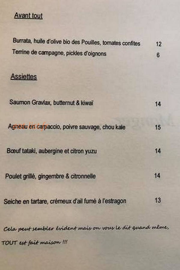 Millésime — carte page 1