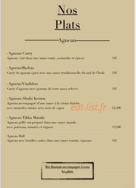 Mumtaz Mahel — carte page 1