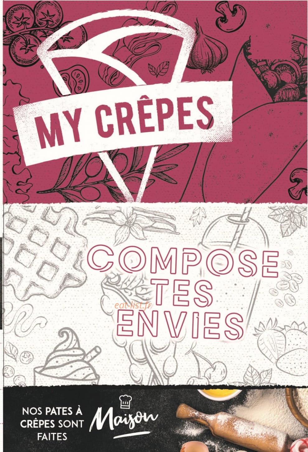 My Crêpes — carte page 1