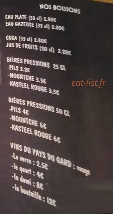 My Resto Pizza — carte page 3