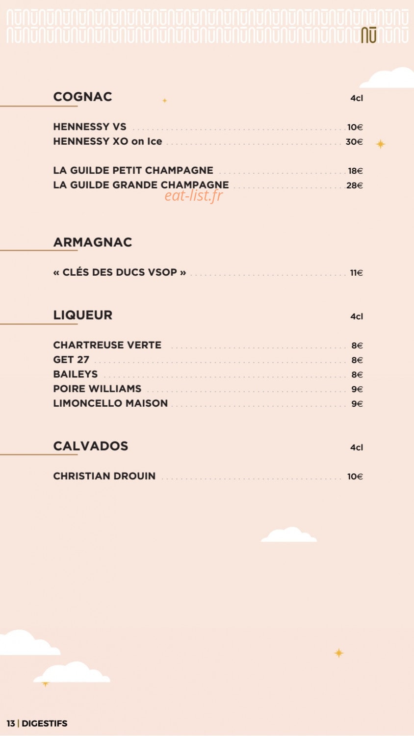 Nū — carte page 16