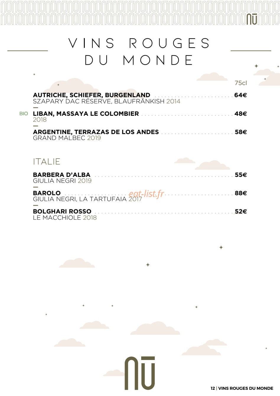 Nū — carte page 30