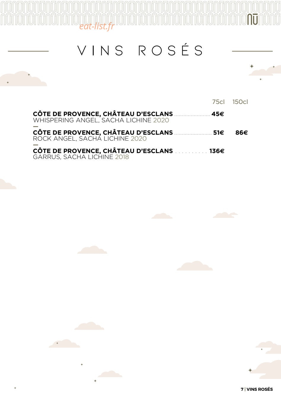 Nū — carte page 25