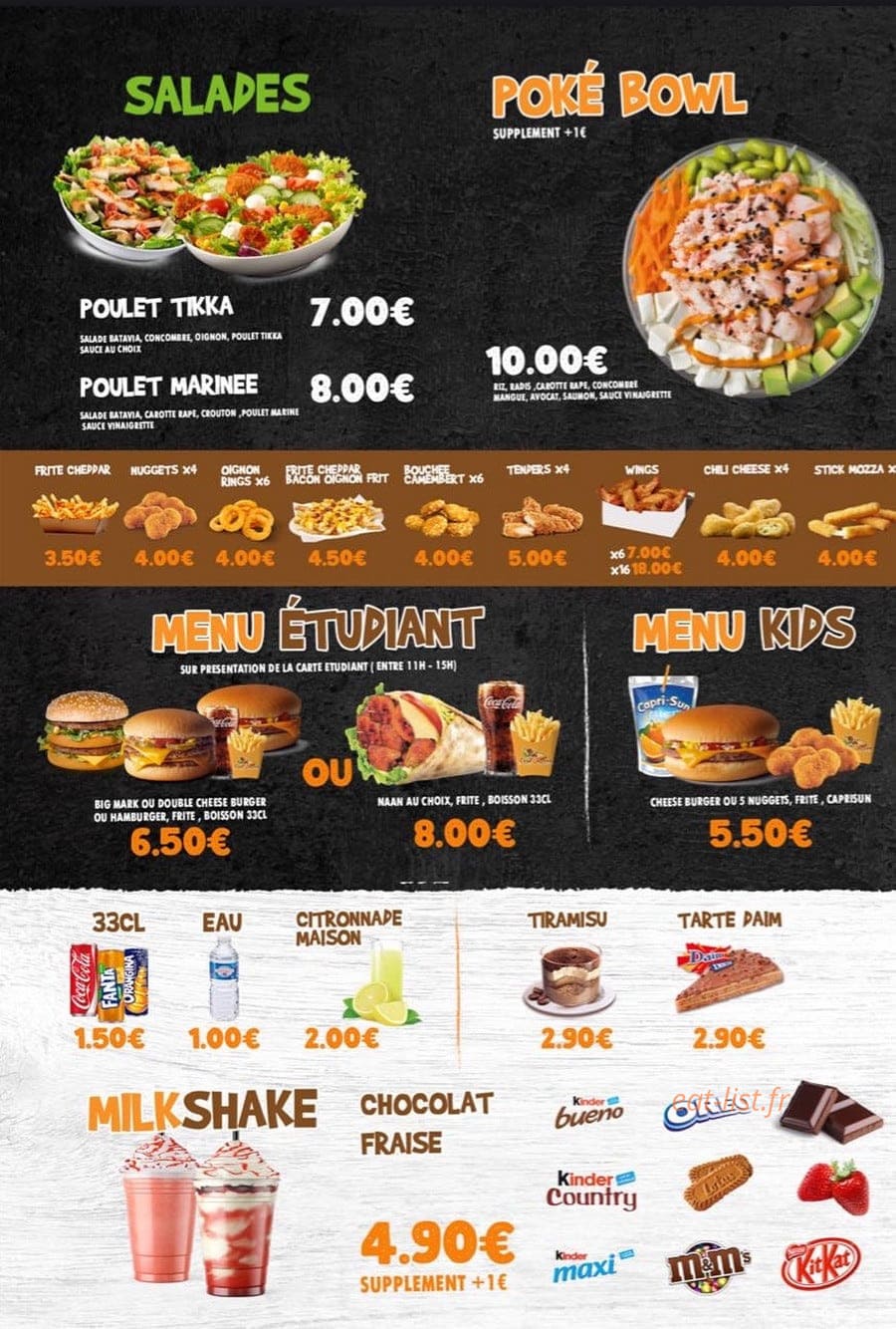 Naan Street — carte page 4