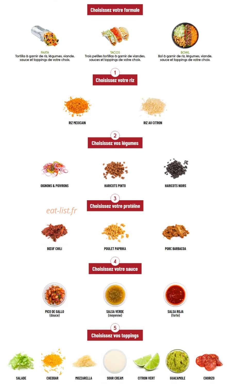 Nachos — carte page 1
