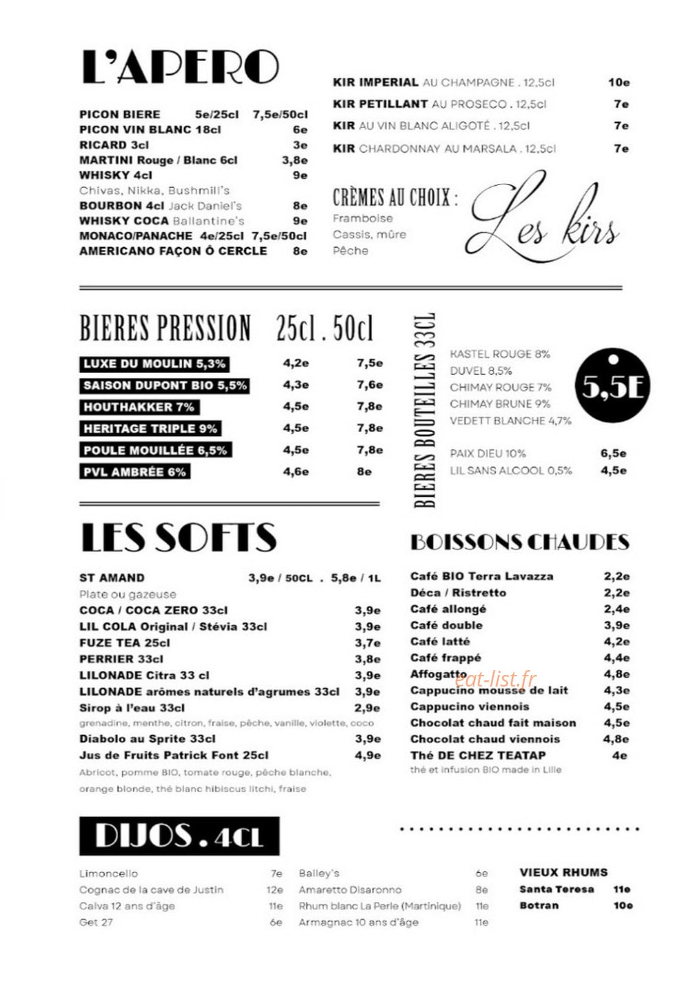 Ô Cercle — carte page 6