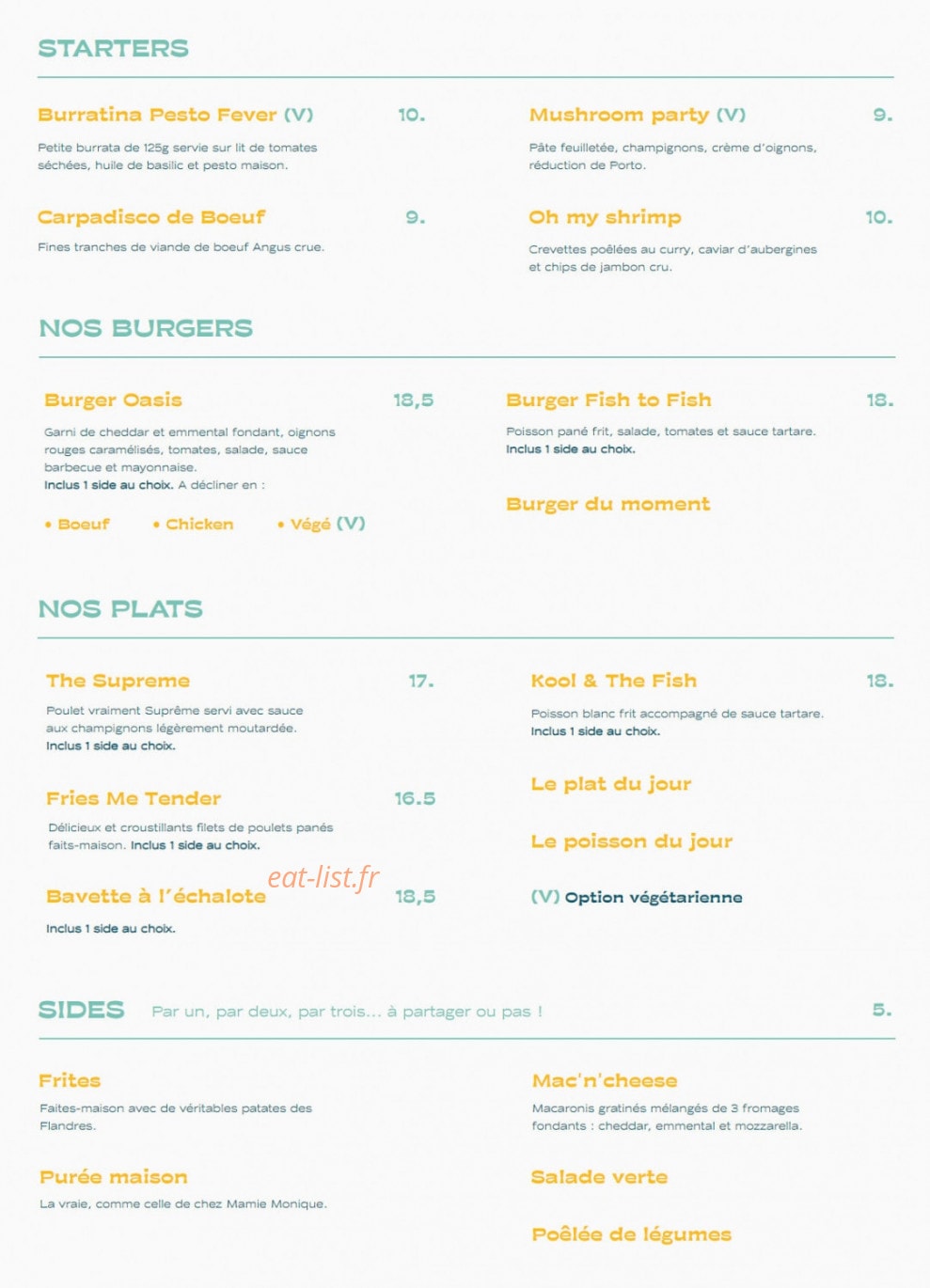 Oasis Lille Citadelle — carte page 1