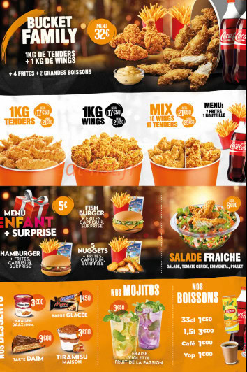 Original mb burger — carte page 4