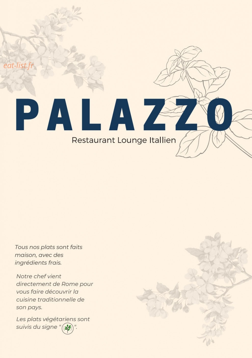 Palazzo — carte page 1