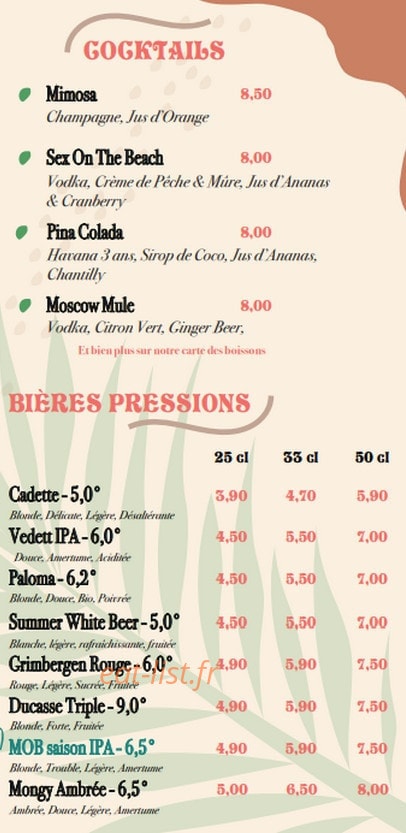 Paloma — carte page 8
