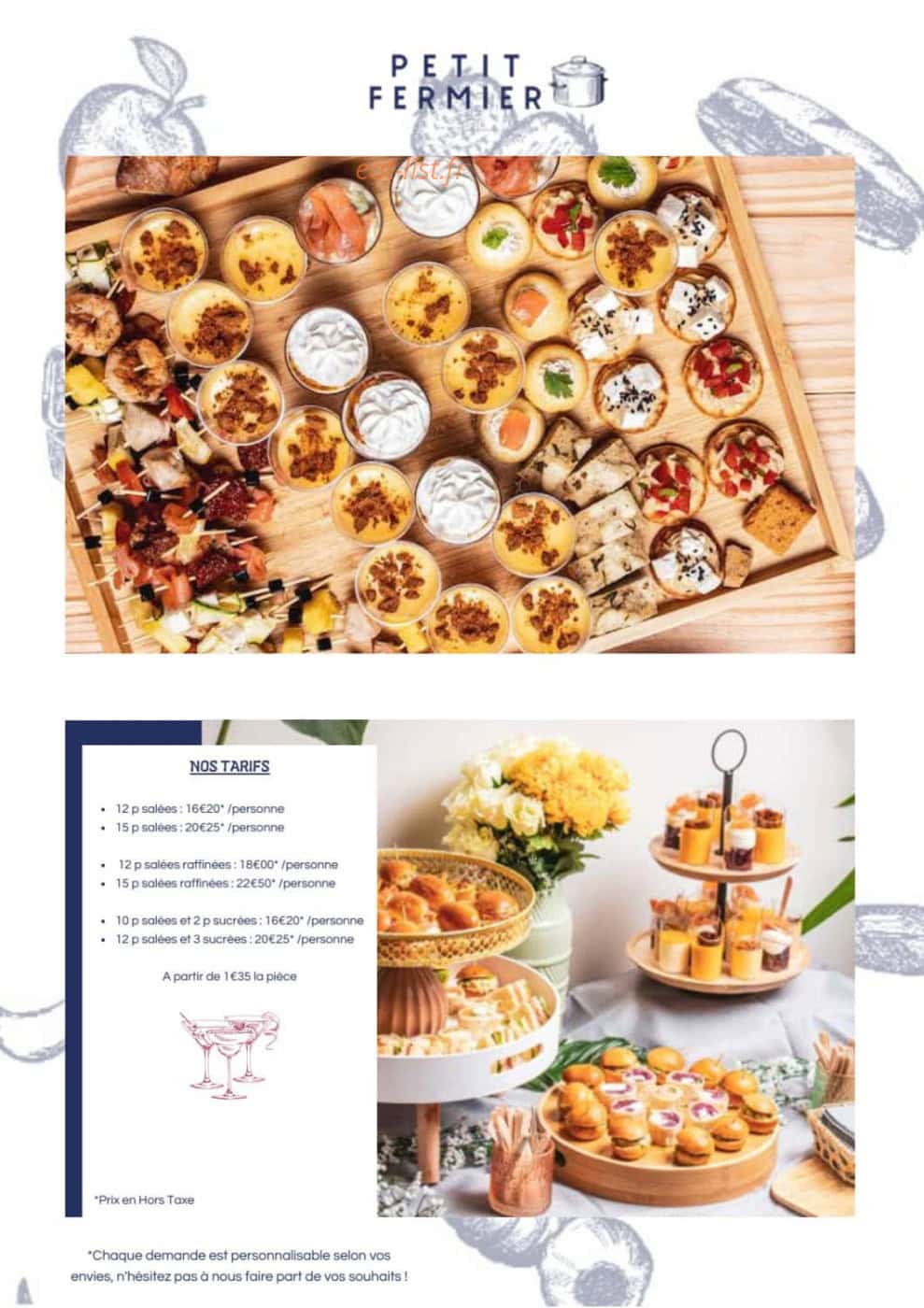 Petit Fermier — carte page 10