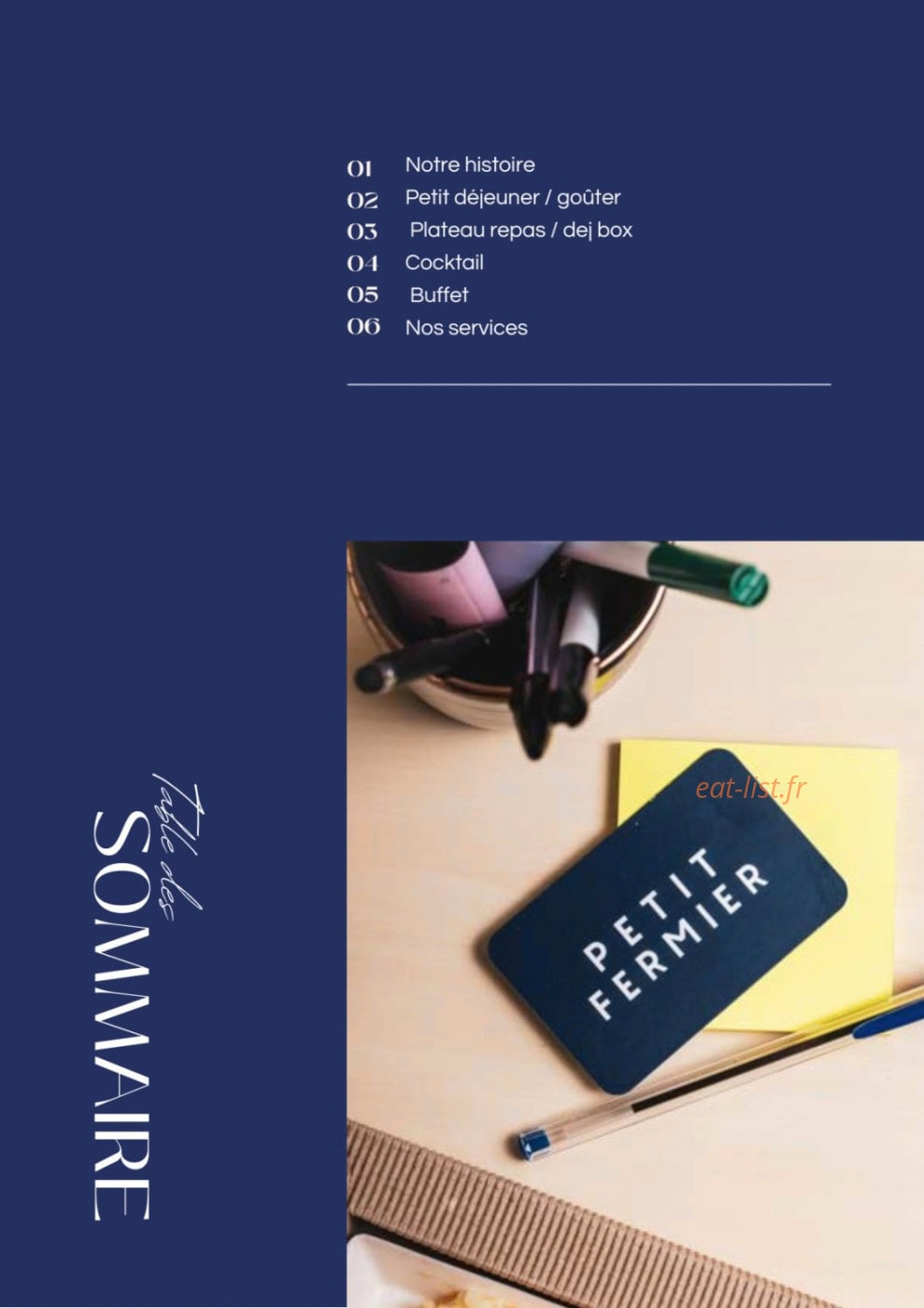 Petit Fermier — carte page 3