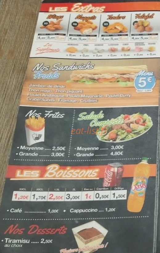 Pitta Fives — carte page 4