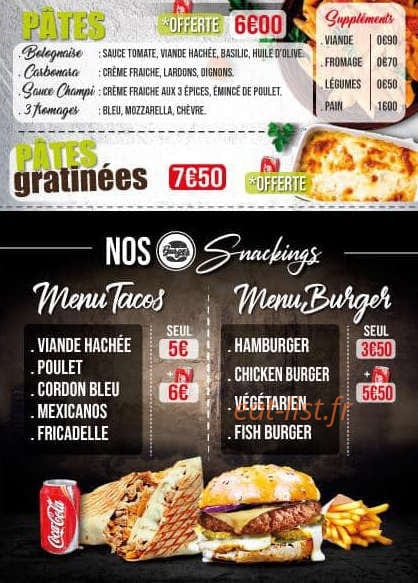 Pizza Ino — carte page 2