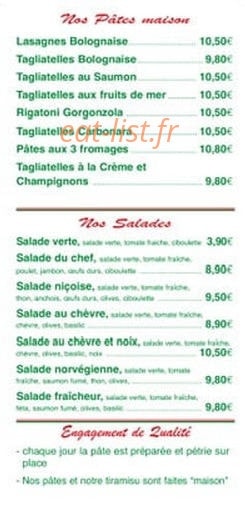 Pizzeria Nono — carte page 5