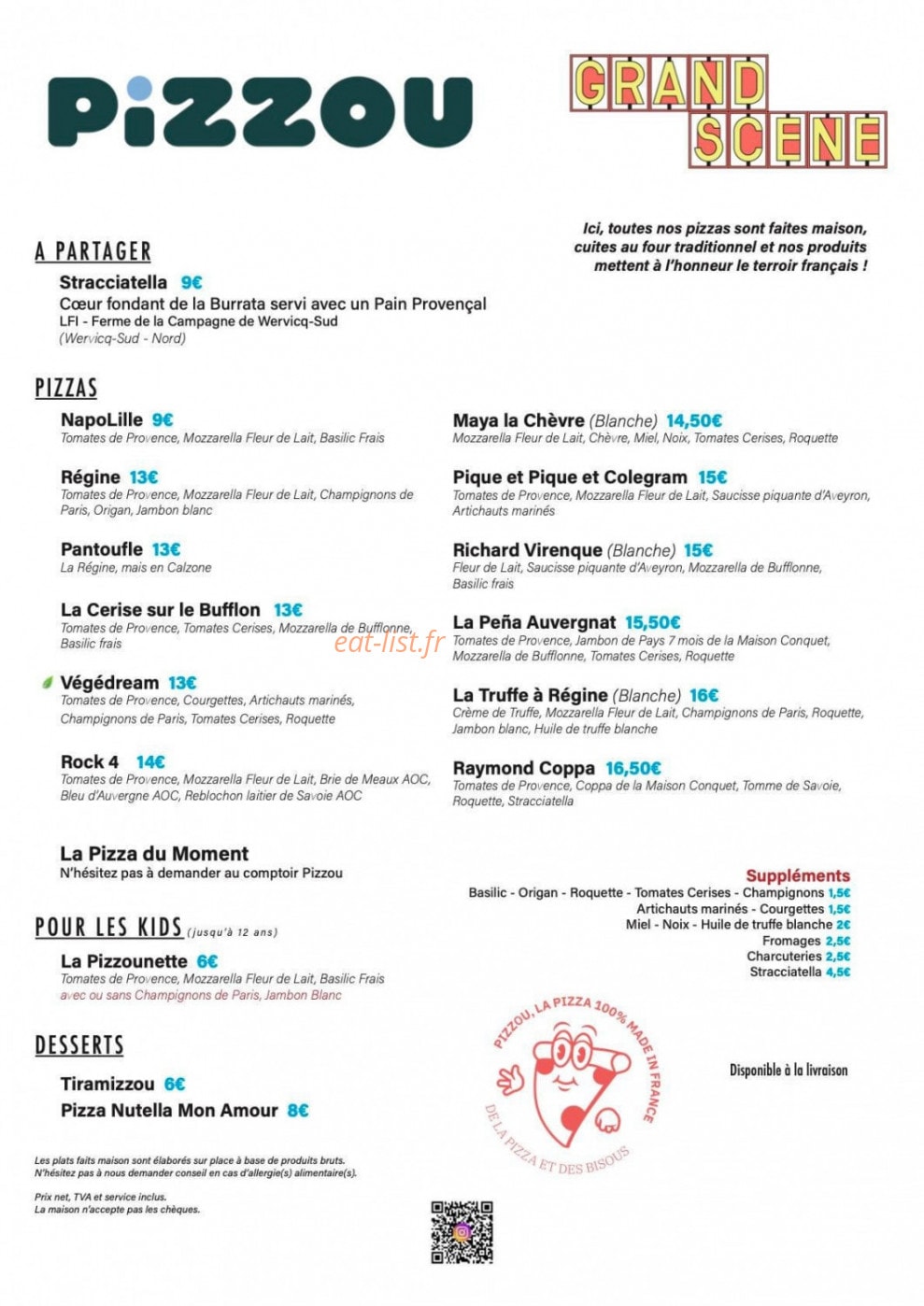 Pizzou — carte page 1