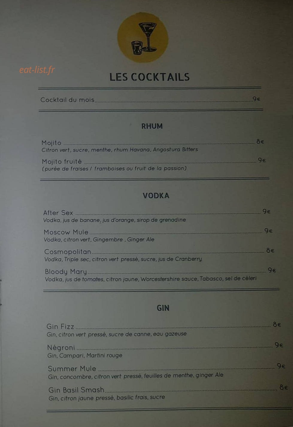 Post arrière — carte page 2
