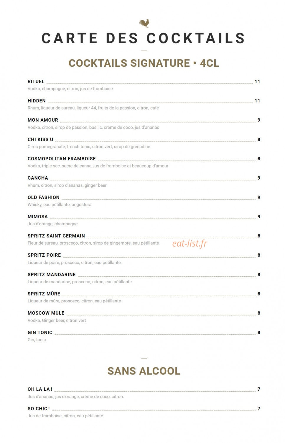 Rituel — carte page 3