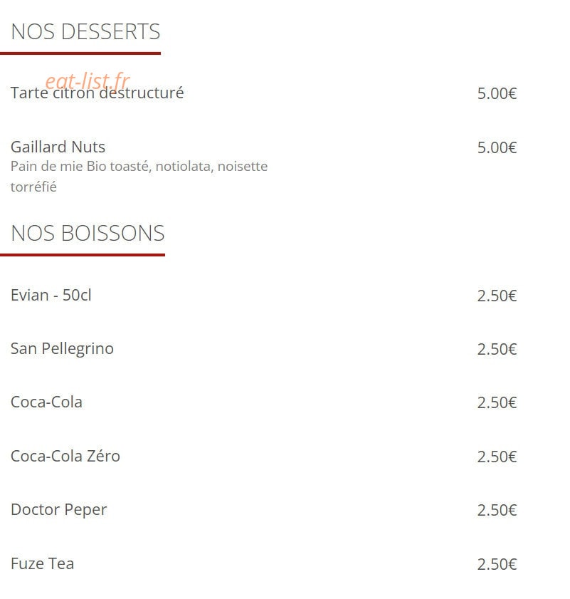 Sacrés Gaillards — carte page 3