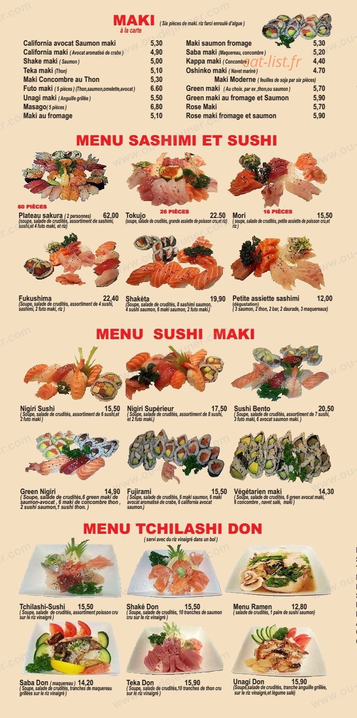 Sakura — carte page 3