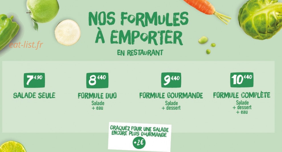 Salad&Co — carte page 2