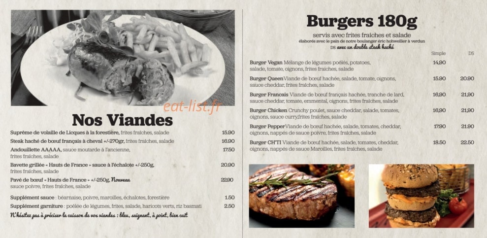 Sherlock Pub — carte page 6