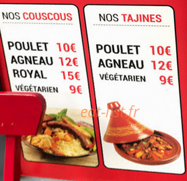 Snack de Waz — carte page 1