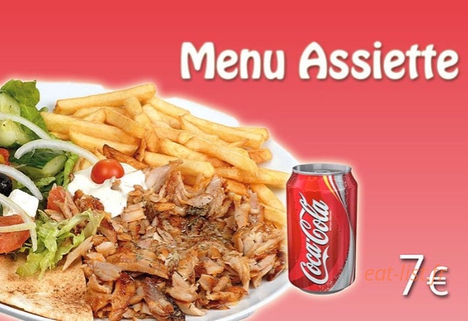 Snack Nador — carte page 1