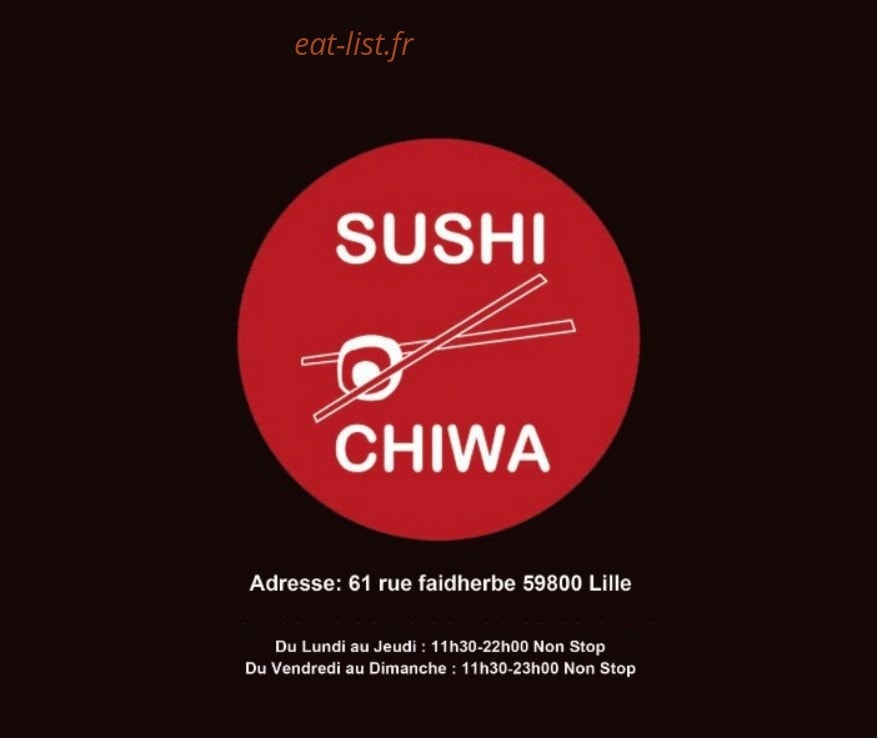 Sushi chiwa — carte page 1