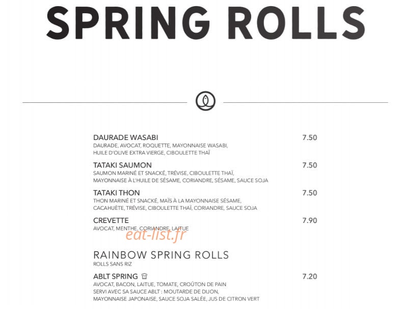 Sushi Shop — carte page 24