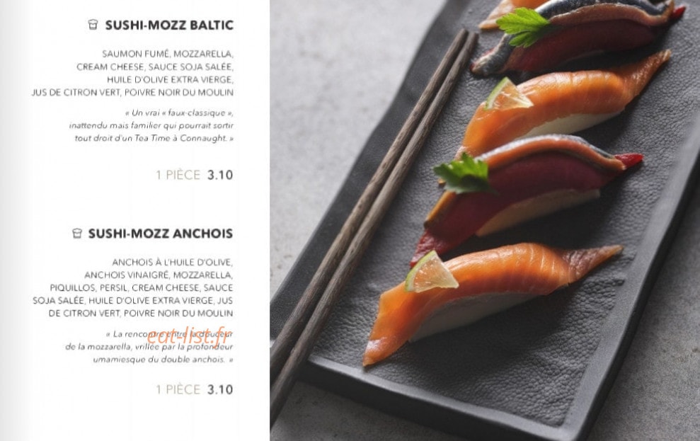 Sushi Shop — carte page 4