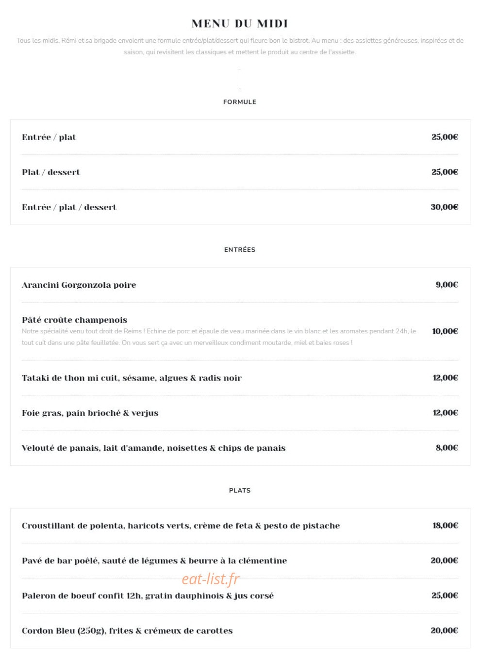 Sympa — carte page 1
