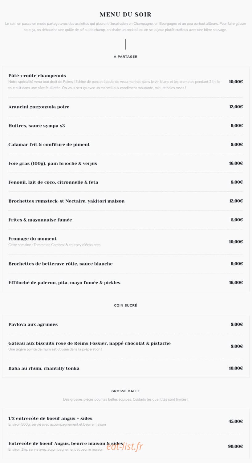 Sympa — carte page 3