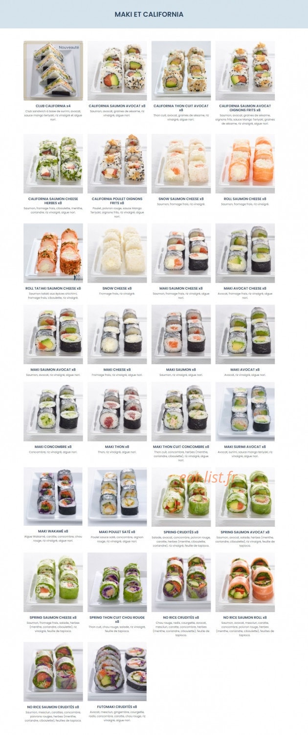 Taobento — carte page 2